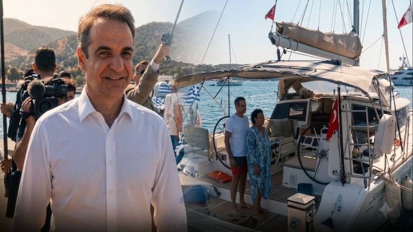 Türk turistlere beklenmedik karşılama! Yunan Başbakanı marinaya gidip Türkçe konuştu