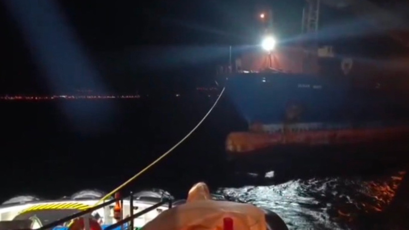 Çanakkale Boğazı'nda gemi arızası