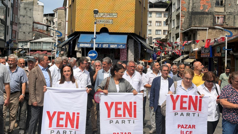 YENİ Parti'den Rize'de üç ilçede peş peşe bina açılışı