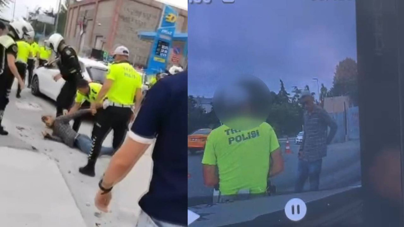 Fatih'te polise bıçaklı saldırı: Şüpheli vurularak yakalandı