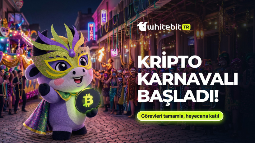 WhiteBIT TR, iPhone 17 Pro Max hediyeli Kripto Karnavalı'nı başlattı