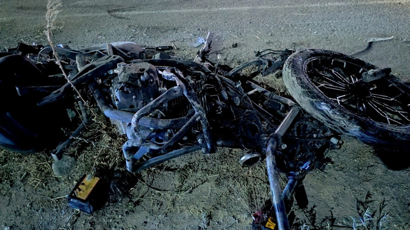 Kayseri'de iş makinesi ve motosiklet birbirine girdi: 1 ölü