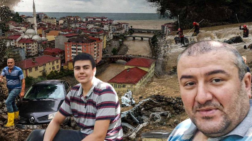 Giresun'da zamanla kahreden yarış: Sel sularına kapılan dayı ve yeğen günlerdir aranıyor
