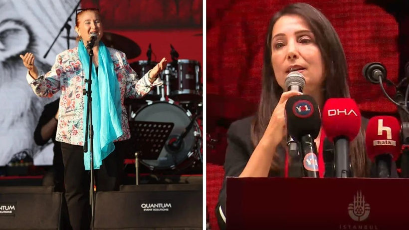 Hacı Bektaş töreninde dikkat çeken gerilim: Sabahat Akkiraz sahnedeyken Hatimoğulları protokolden ayrıldı
