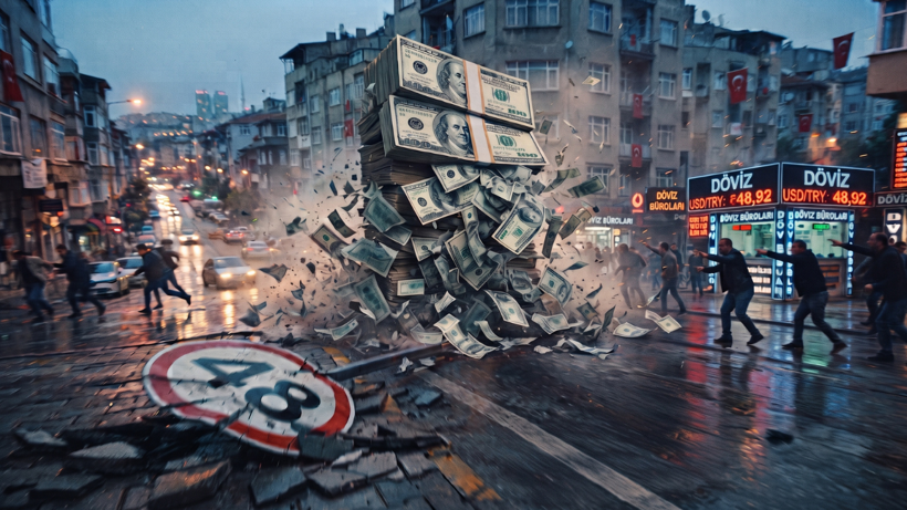 Fren patladı rekor üstüne rekor! Dolar 48 liranın kapısında bekliyor