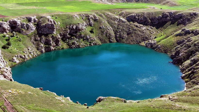 Maviden yeşile renk değiştiren dev göller ziyaretçi rekoru kırdı - Fotoğraf: 5