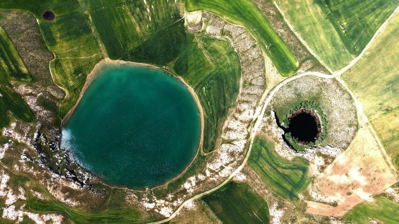 Maviden yeşile renk değiştiren dev göller ziyaretçi rekoru kırdı - Fotoğraf: 4