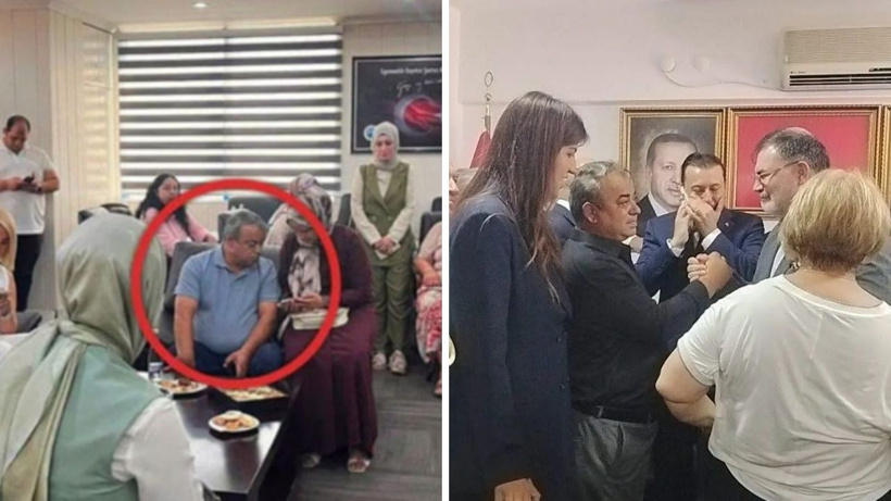 Butlancı meclis üyesi yine AKP’lilerle: Bu kez kutlamada görüntülendi