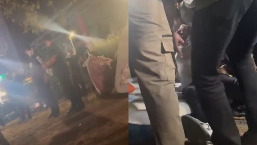 Son dakika | Şehit ve gazi ailelerinin oturma eylemine şafak baskını! Park kapatıldı