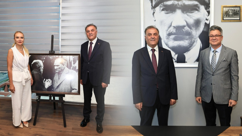 Nuri Aslan görevlerine dönen İBB yöneticilerini ziyaret etti: 'Evinize hoş geldiniz!'