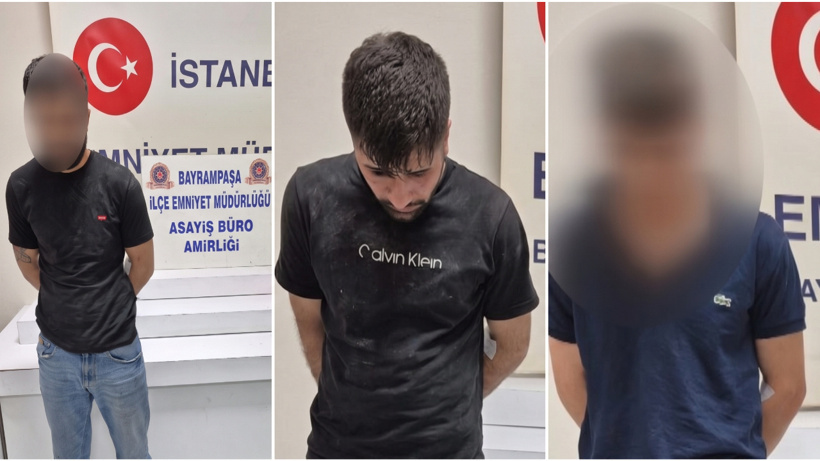 Özel harekat ve çevik kuvvet polislerini sokak ortasında dövüp gasbettiler