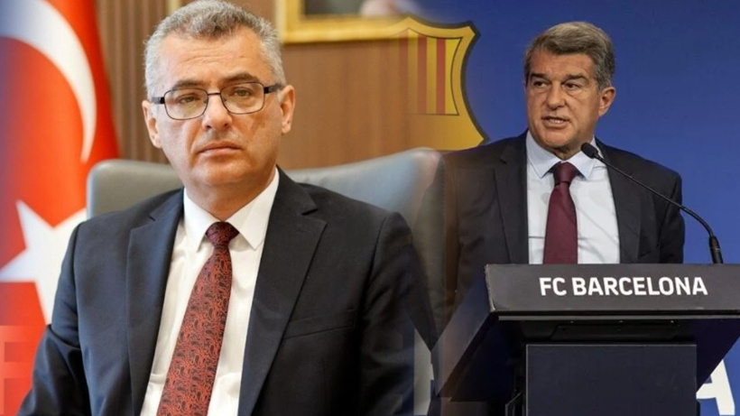 KKTC Cumhurbaşkanı Tufan Erhürman'dan Barcelona başkanına mektup