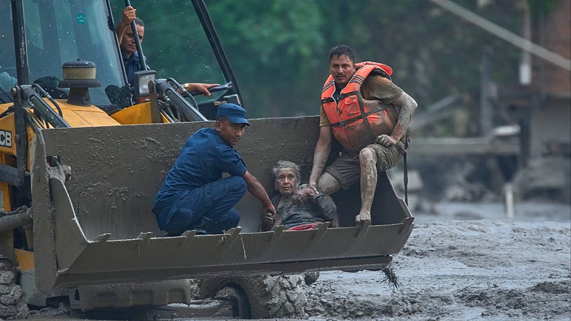 Nepal'de selde can kaybı 734'e çıktı: HES'ler mezar oldu işçiler tünellerde mahsur - Fotoğraf: 15