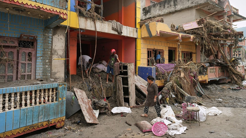 Nepal'de selde can kaybı 734'e çıktı: HES'ler mezar oldu işçiler tünellerde mahsur - Fotoğraf: 11