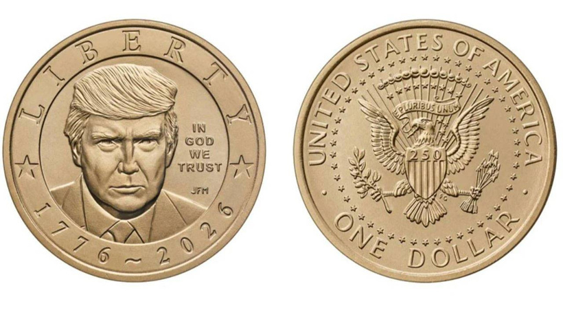 Tarihi karar tartışma yarattı: Trump'ın portresi 1 dolarlık parada