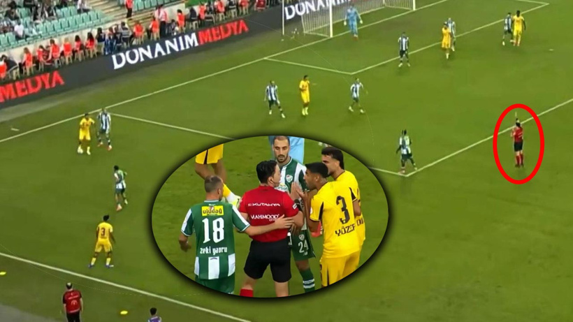 Bursaspor maçında taçtan ofsayt kararı vermişti: MHK apar topar geri çekti