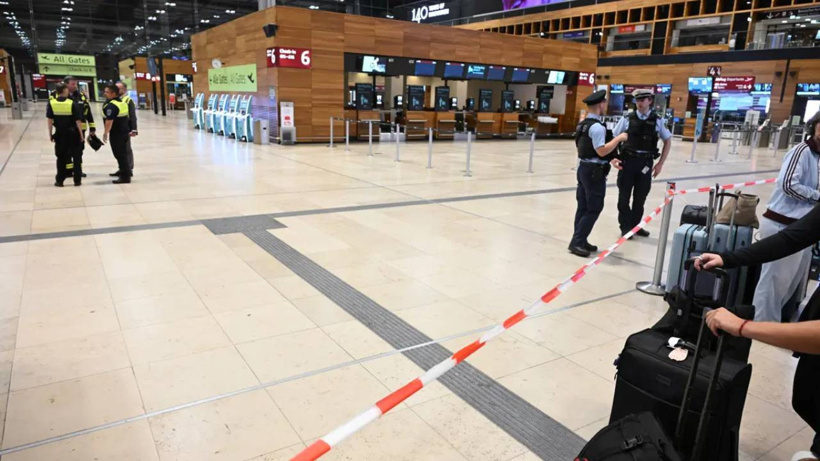 Berlin Havalimanı'nda zehirli madde alarmı! Terminal tahliye edildi