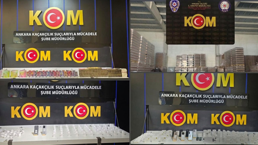 Milyonluk kaçakçılık operasyonu: Binlerce kilo ürün ele geçirildi