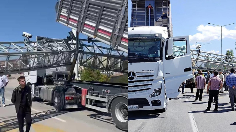 Damperi açık unuttu EDS direğini devirdi