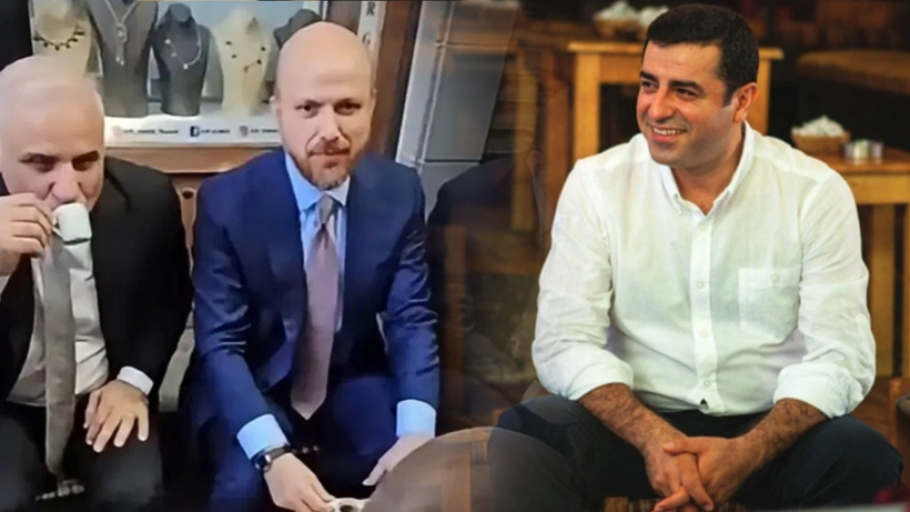 Diyarbakır halkı Bilal Erdoğan'a Demirtaş'ı sordu: 'Onlar benim bildiğim işler değil' dedi