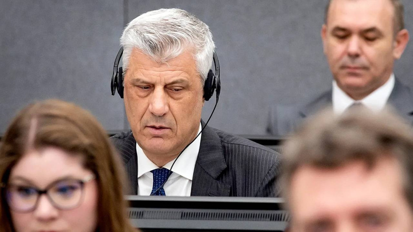 Kosova’nın eski Cumhurbaşkanı Haşim Taçi’ye savaş suçları davasında 25 yıl hapis