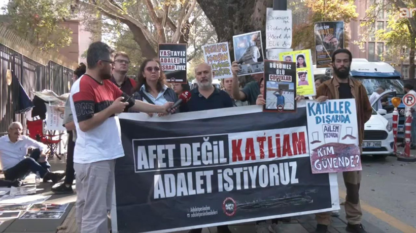 Adalet Bakanlığı önünde depremzedelerin nöbeti sürüyor: Randevu tepkisi