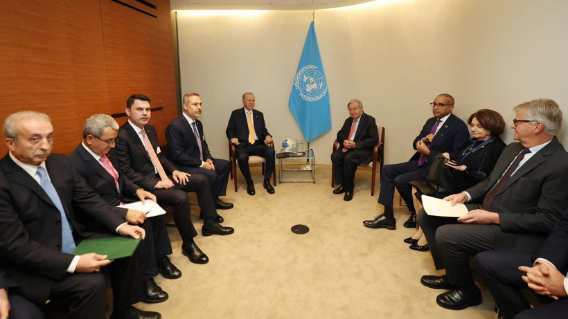 Erdoğan-Guterres görüşmesi: Gazze, Kıbrıs ve Hürmüz masaya yatırıldı