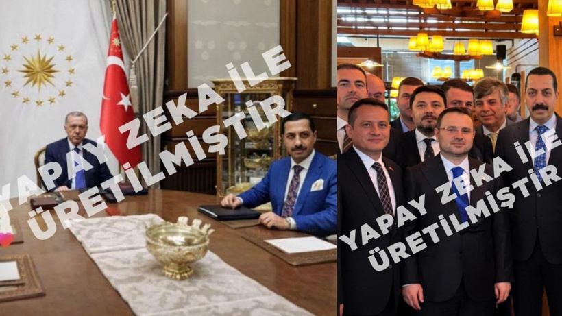 Yapay zekayla Erdoğan ve Gürlek’in yanına kendisini koydu: "Önemli biri" görünmeye çalıştı gözaltına alındı