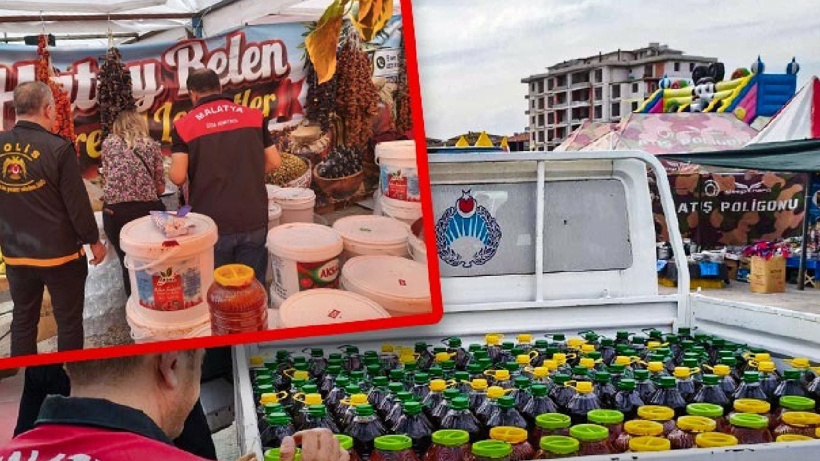 Gıda fuarında bile sahtecilik yapmışlar! Hepsine el konuldu