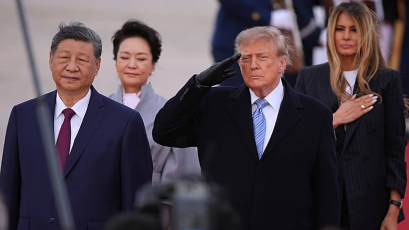Trump’ın Şi’ye gövde gösterisi ters tepti! Kameralar o anları yakaladı
