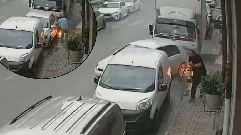 Kıl payı kurtuldu! Kağıthane'de yanan kablolar bir anda patladı