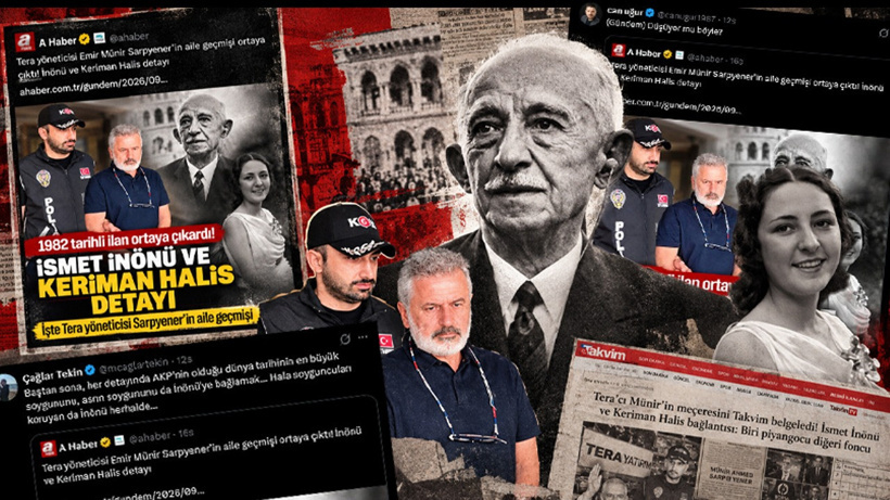 İktidar medyasının İsmet İnönülü fon haberi dalga konusu oldu