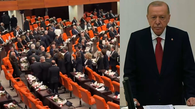 Erdoğan'ın meclis konuşmasını dinlememek anayasal düzene aykırıymış!