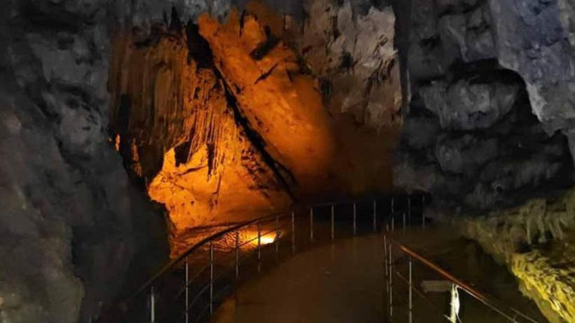 Sular altında kalmıştı, yasaklanmıştı: 350 milyon yıllık dev yapı ziyarete açıldı