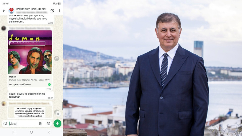 Cemil Tugay 'dönek' şarkısına alındı: Belediye meclis grubunda ortalık karıştı