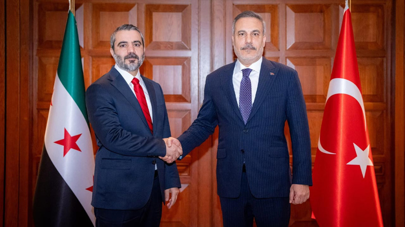 Hakan Fidan ve Şeybani Ankara'da görüştü
