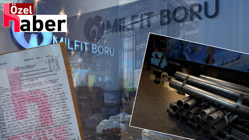 Hacizlerle boğuşan çelik boru devi Milfit’in kapısına kilit vuruldu!
