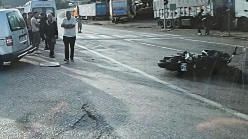 Kilis'te feci kaza: Motosiklet sürücüsü kurtarılamadı
