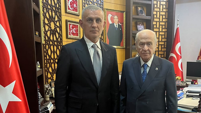 Hacıosmanoğlu Devlet Bahçeli'yi ziyaret etti: Sebebi belli oldu