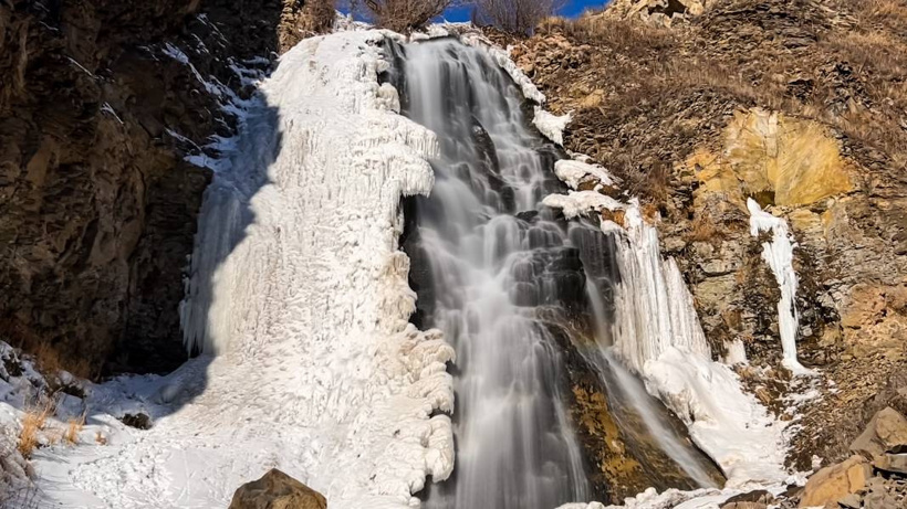 Kars'ta Şelale Buz Tuttu - Fotoğraf: 7
