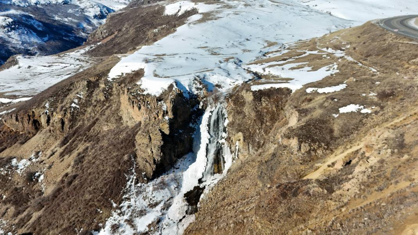 Kars'ta Şelale Buz Tuttu - Fotoğraf: 3