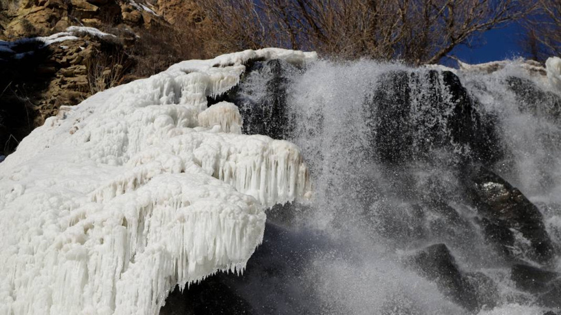 Kars'ta Şelale Buz Tuttu - Fotoğraf: 5