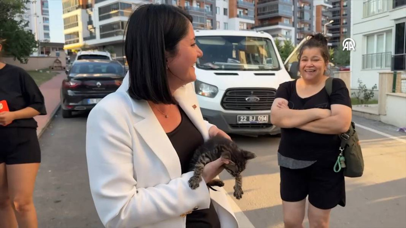 Ölüme inat yaşam! Yavru kedi için yolu kazdılar - Fotoğraf: 6
