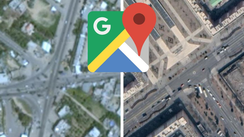 Gazze, Google haritalarında neden bulanık görünüyor?