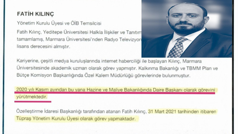 CHP'li Yavuzyılmaz çift maaşlı bürokratın ismini açıkladı: TÜPRAŞ Yönetim Kurulu Üyesi olduğunu tespit ettik