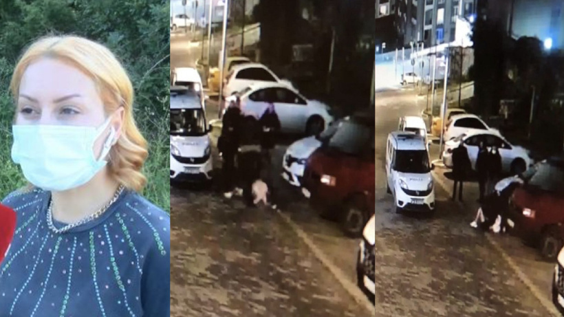 Polisin dövdüğü kadına emniyet müdüründen çiçek