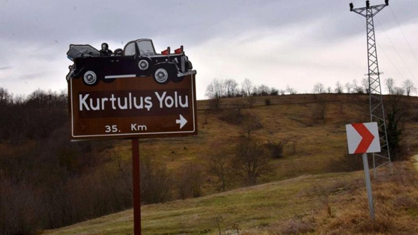AKP'li belediye 6 yılda Atatürk'ün kurtuluş yolunu tamamlayamadı..