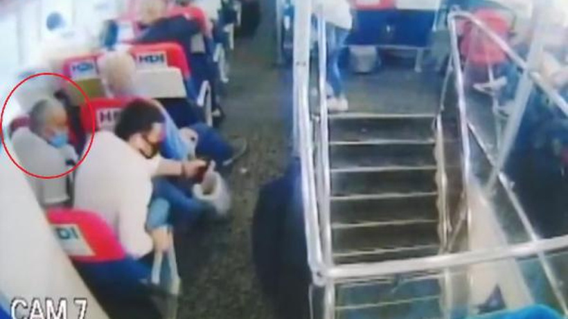 Çocuk istismarından aranıyordu: Deniz otobüsünde uyuyan kadını taciz etti