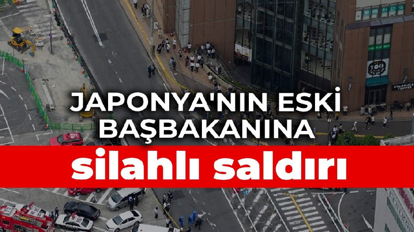 Japonya'nın eski başbakanına silahlı saldırı