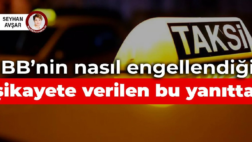 İBB çalışmalarının nasıl engellendiğini şikayet maillerine verdiği yanıtla anlattı